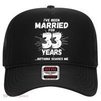 Couples Married 33 Years Funny 33rd Wedding Anniversary Hat thumb 0
