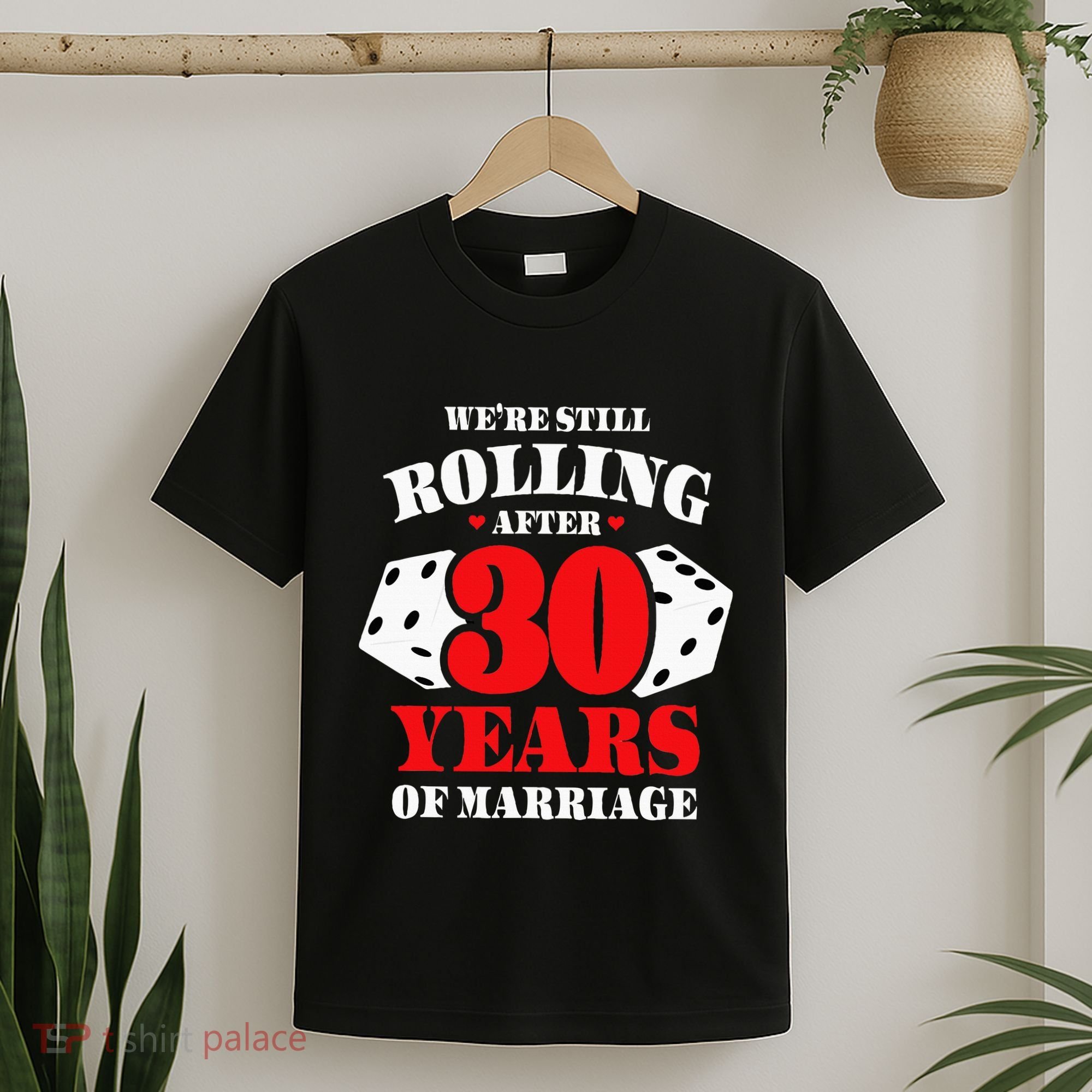 Couples Married 30 Years Funny 30th Wedding Anniversary T-Shirt