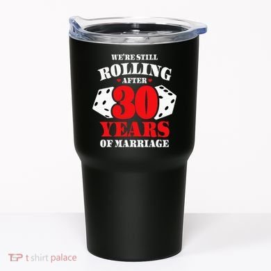 Couples Married 30 Years Funny 30th Wedding Anniversary Tumbler