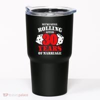 Couples Married 30 Years Funny 30th Wedding Anniversary Tumbler thumb 0