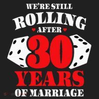Couples Married 30 Years Funny 30th Wedding Anniversary Tumbler thumb 3
