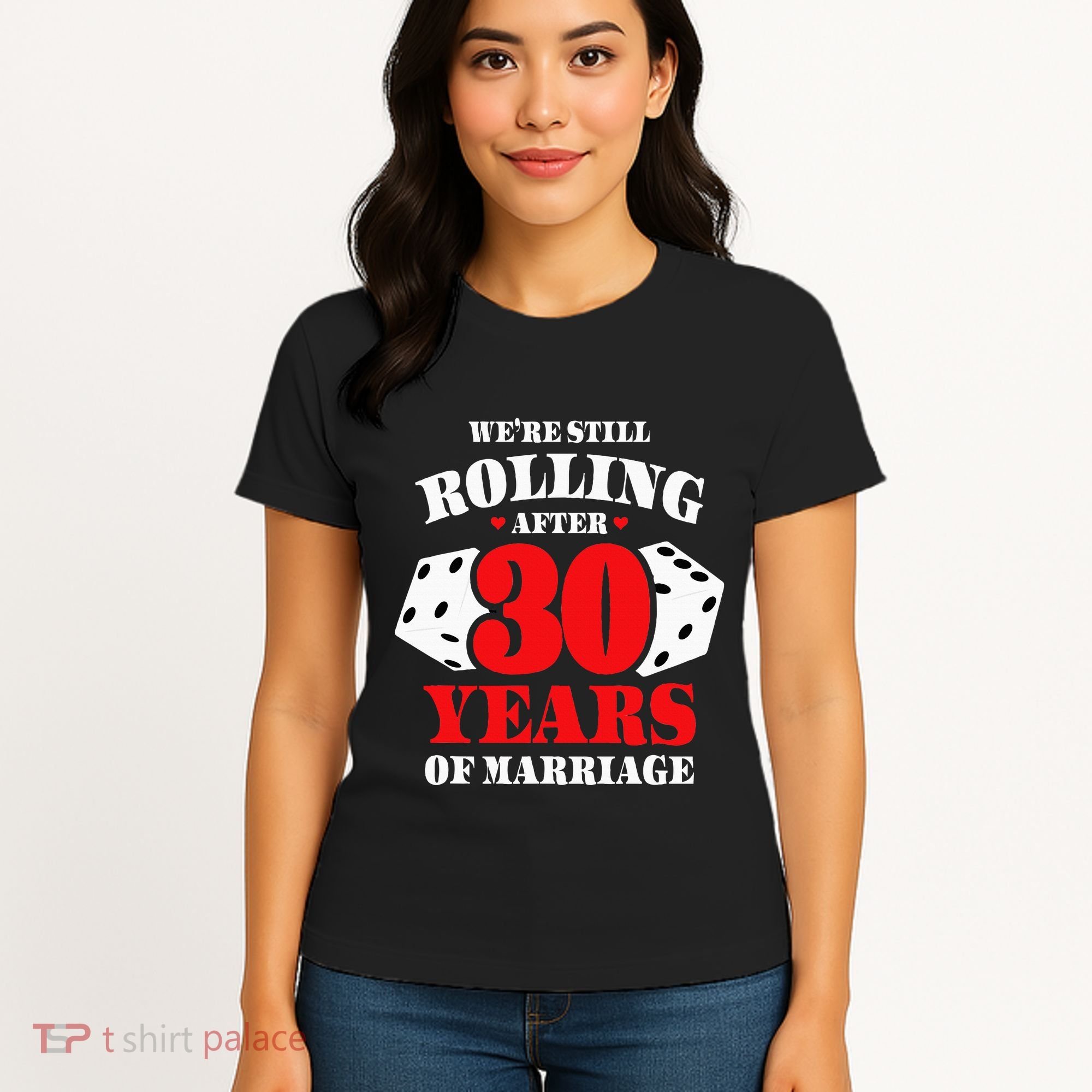 Couples Married 30 Years Funny 30th Wedding Anniversary Women's T-Shirt