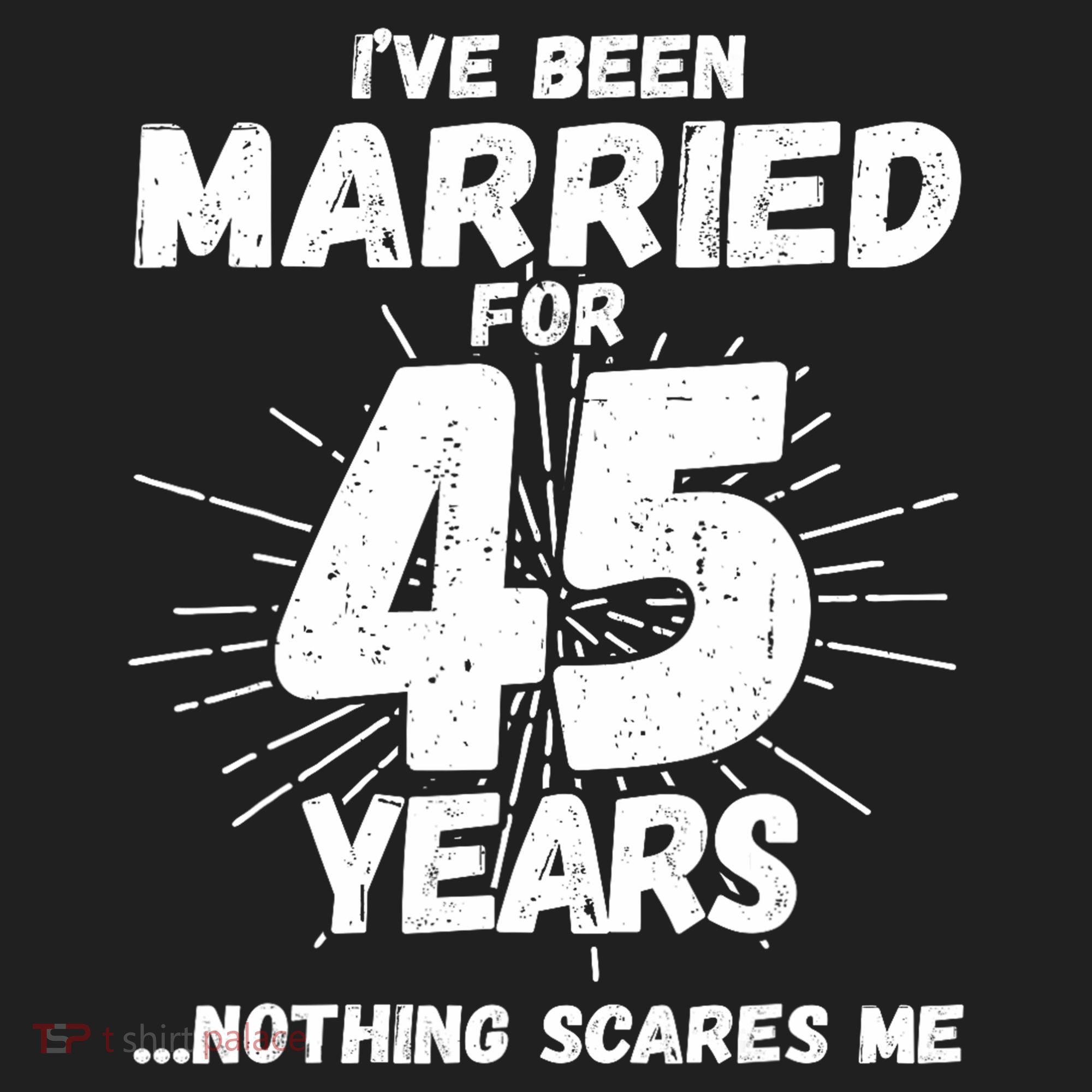 Couples Married 45 Years Funny 45th Wedding Anniversary Beanie