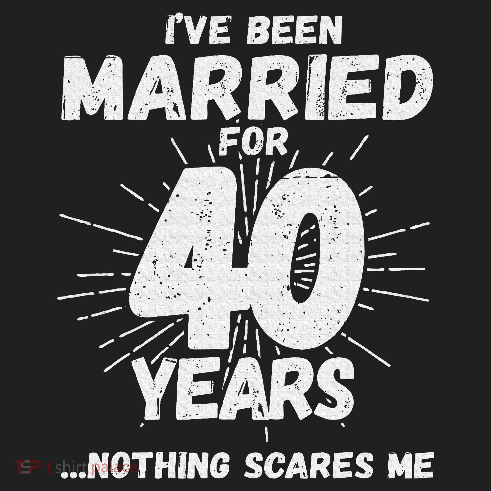 Couples Married 40 Years Funny 40th Wedding Anniversary Ladies Heavyweight Boxy Pullover Hoodie