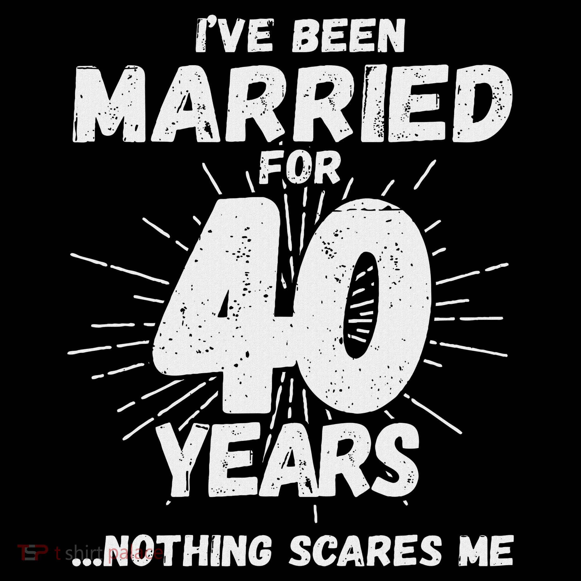 Couples Married 40 Years Funny 40th Wedding Anniversary Sustainable Bucket Hat