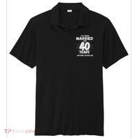 Couples Married 40 Years Funny 40th Wedding Anniversary Sport-Tek Posi-UV Pro Polo thumb 0