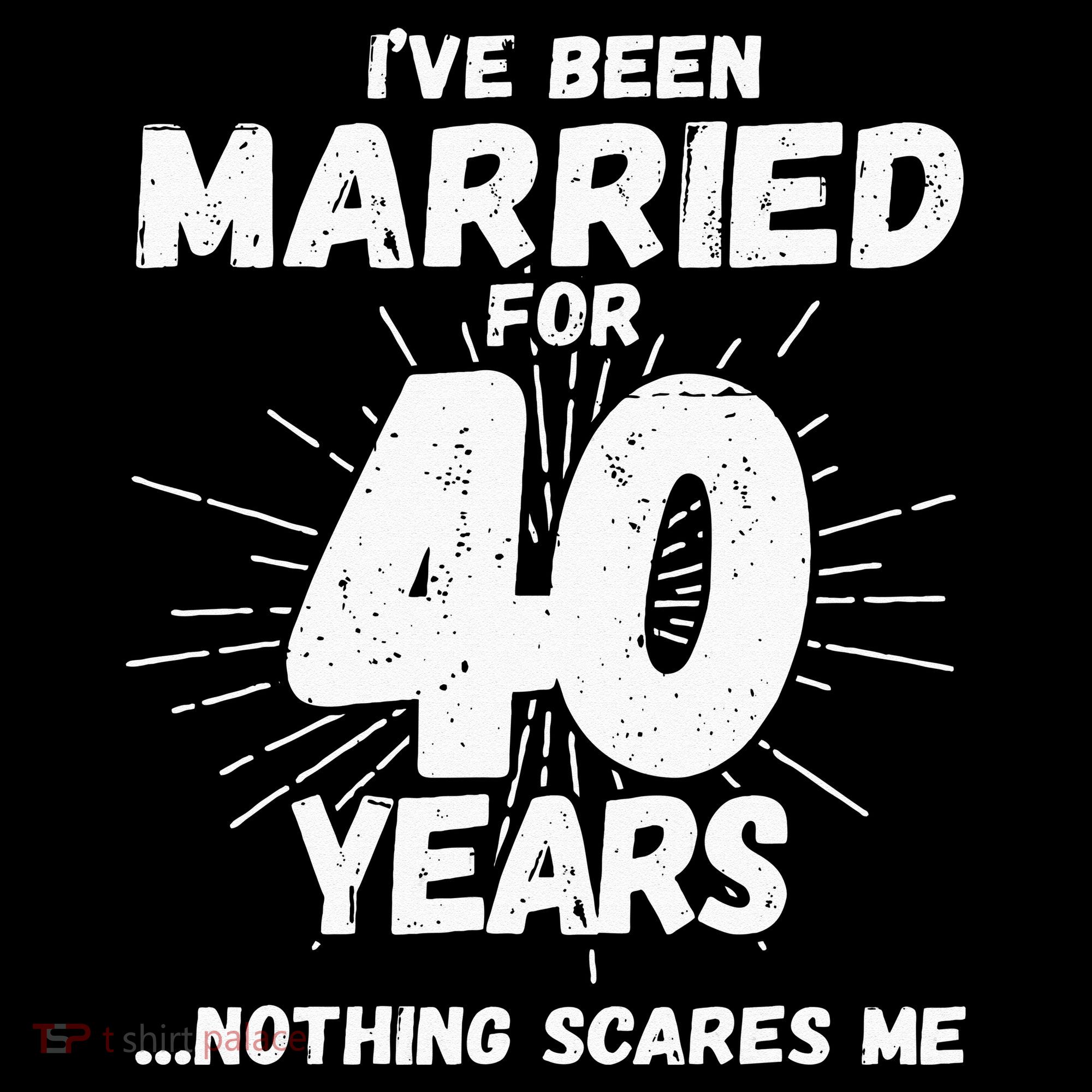 Couples Married 40 Years Funny 40th Wedding Anniversary Women's Hoodie