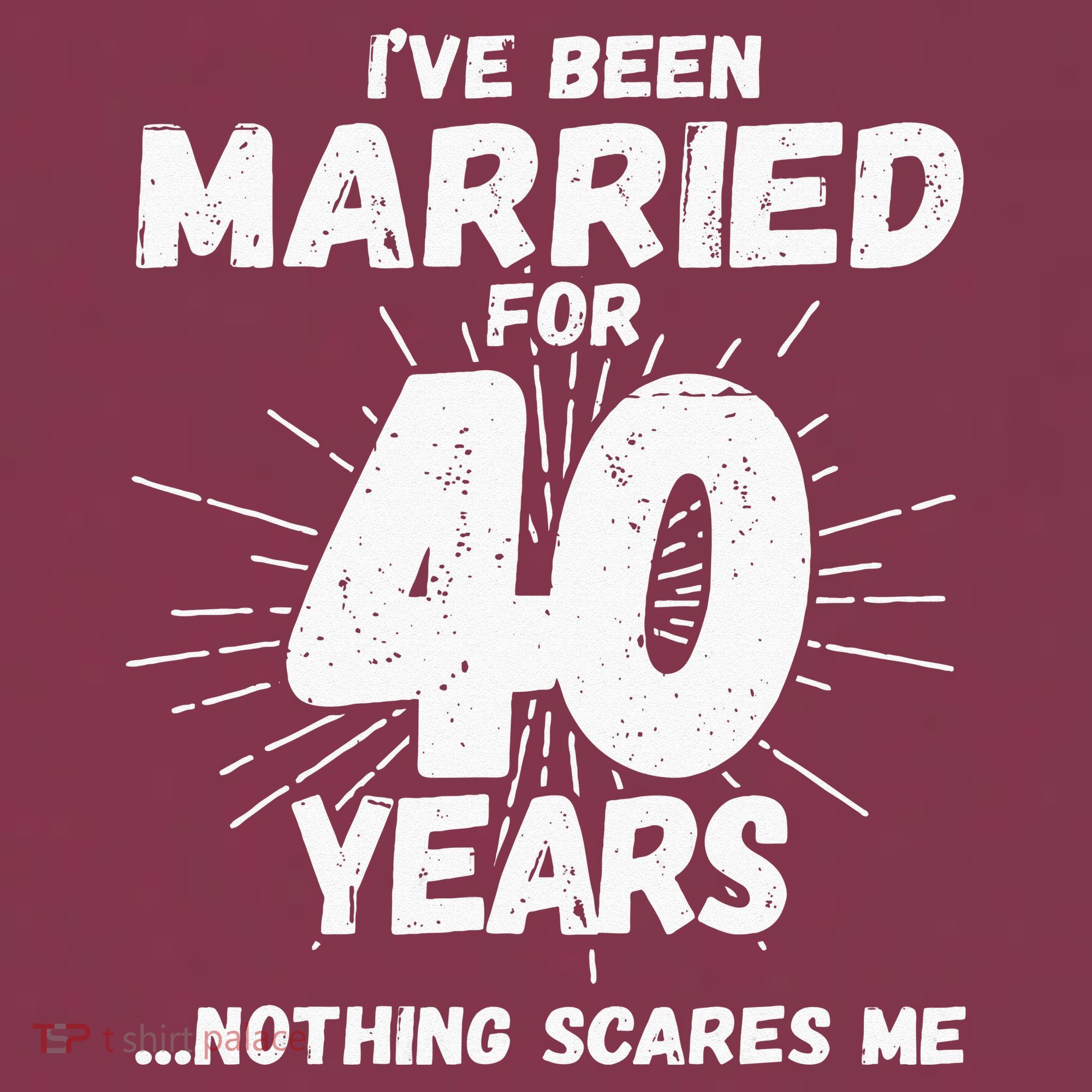 Couples Married 40 Years Funny 40th Wedding Anniversary 16oz Travel Tumbler