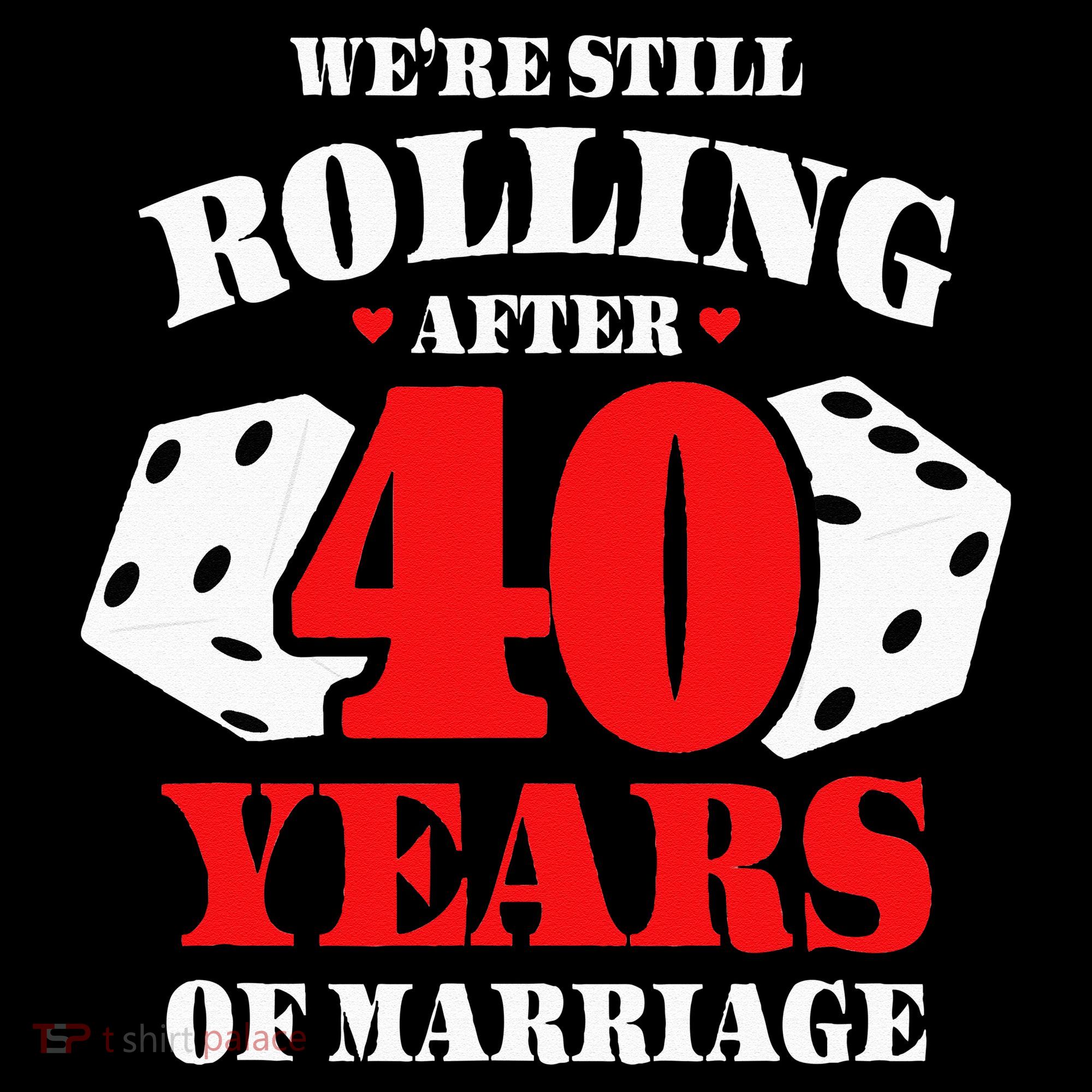 Couples Married 40 Years Funny 40th Wedding Anniversary Women's Hoodie
