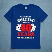 Couples Married 40 Years Funny 40th Wedding Anniversary T-Shirt thumb 5