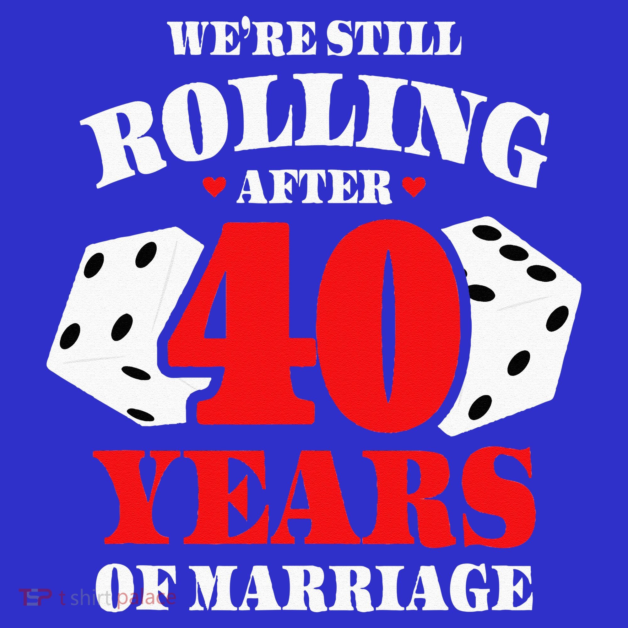 Couples Married 40 Years Funny 40th Wedding Anniversary Women's Long Sleeve Shirt