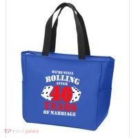 Couples Married 40 Years Funny 40th Wedding Anniversary Tote Bag thumb 3
