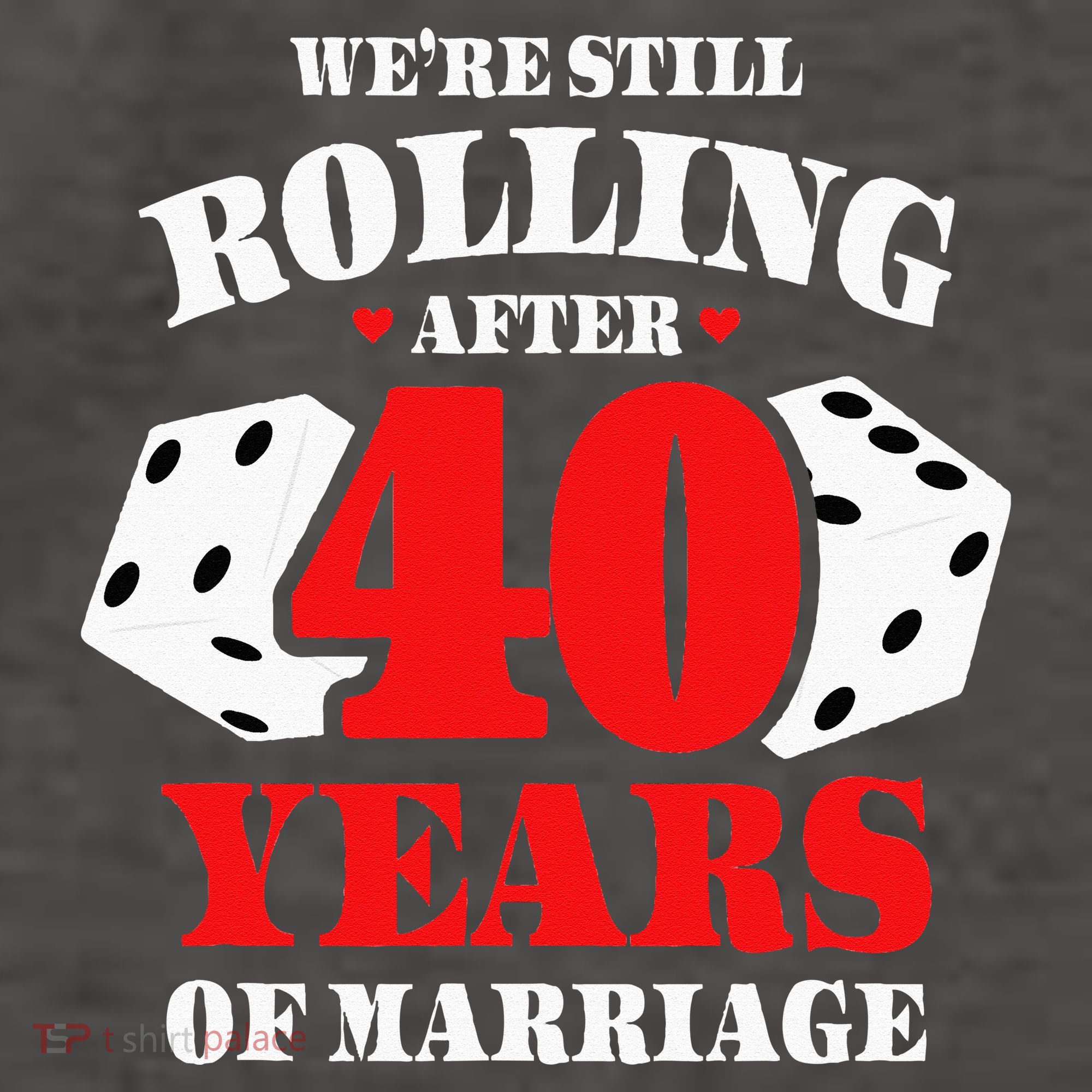 Couples Married 40 Years Funny 40th Wedding Anniversary Vector Backpack