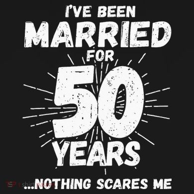 Couples Married 50 Years Funny 50th Wedding Anniversary Sustainable Bucket Hat