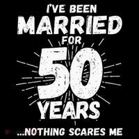 Couples Married 50 Years Funny 50th Wedding Anniversary Women's Hoodie thumb 2