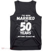 Couples Married 50 Years Funny 50th Wedding Anniversary Tank Top thumb 0