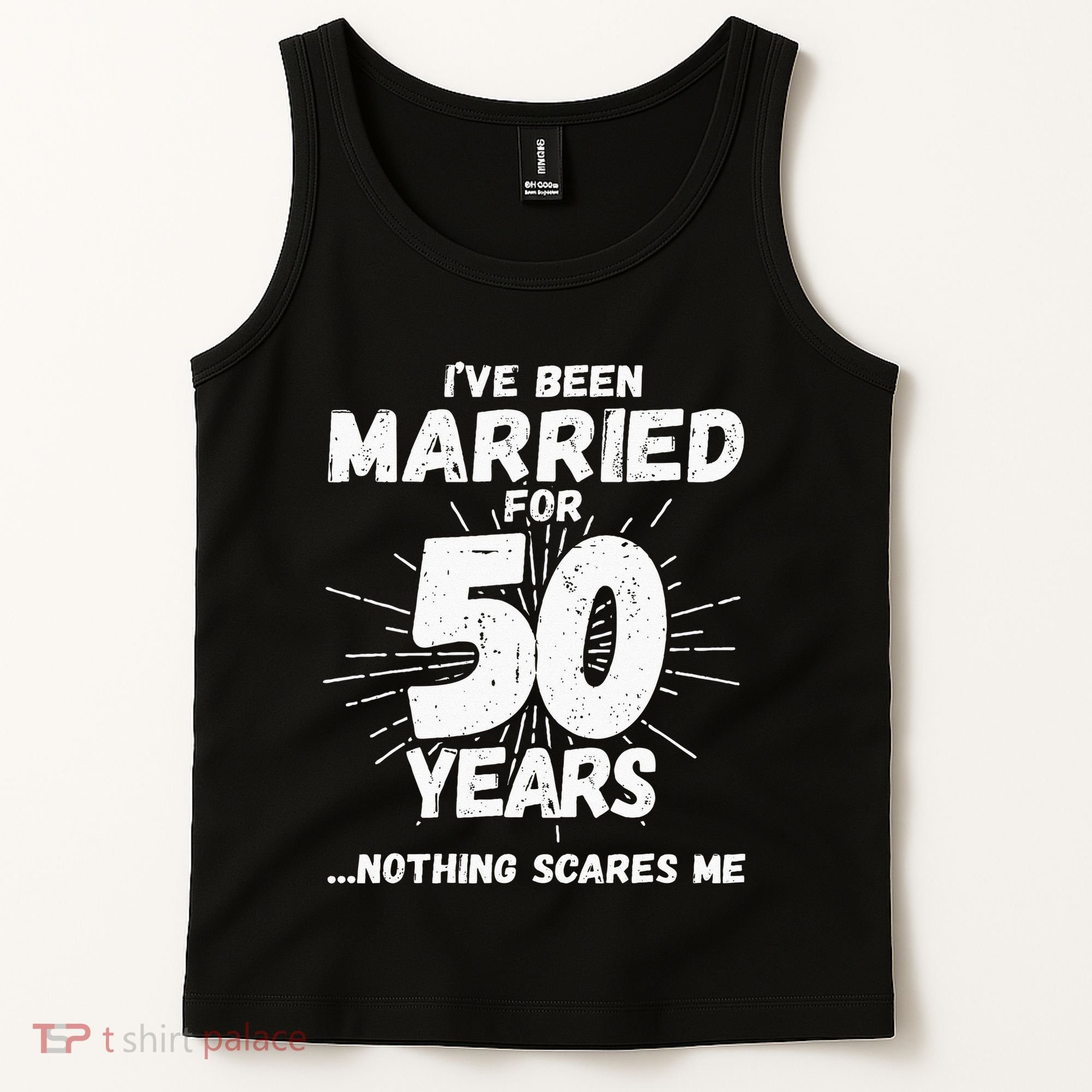 Couples Married 50 Years Funny 50th Wedding Anniversary Tank Top