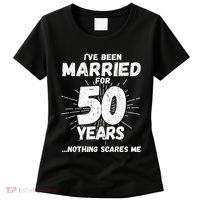 Couples Married 50 Years Funny 50th Wedding Anniversary Women's T-Shirt thumb 0