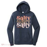 Christian Matthew 513 Stay Salty Faith Vibes Jesus Leopard Women's Hoodie thumb 0