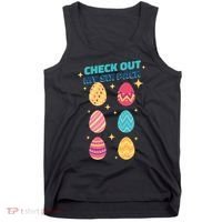Checkout My 6 Pack Easter Eggs Funny Tank Top thumb 0
