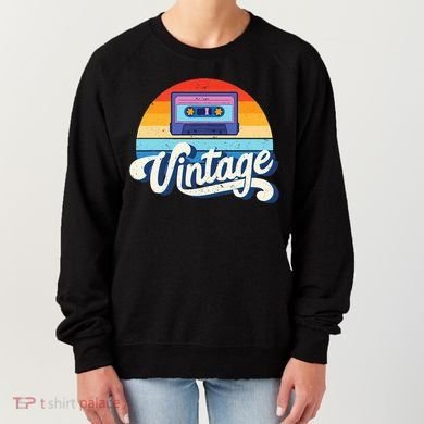 Cassette Mixtape 80s Music Retro Mixed Tape Women's Sweatshirt