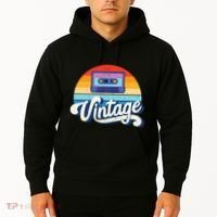 Cassette Mixtape 80s Music Retro Mixed Tape Hoodie thumb 2