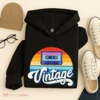 Cassette Mixtape 80s Music Retro Mixed Tape Hoodie thumb 4
