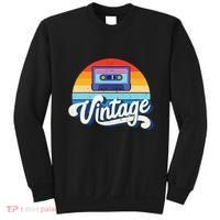 Cassette Mixtape 80s Music Retro Mixed Tape Sweatshirt thumb 0
