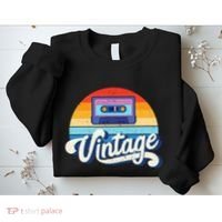 Cassette Mixtape 80s Music Retro Mixed Tape Sweatshirt thumb 2