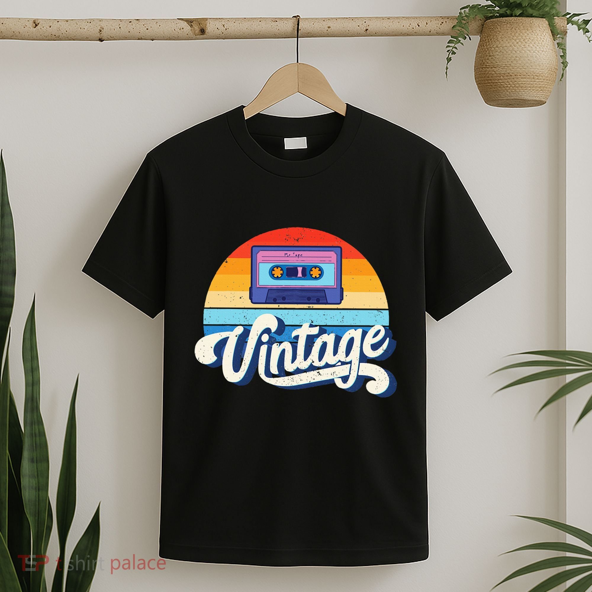 Cassette Mixtape 80s Music Retro Mixed Tape T-Shirt