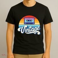 Cassette Mixtape 80s Music Retro Mixed Tape T-Shirt thumb 3
