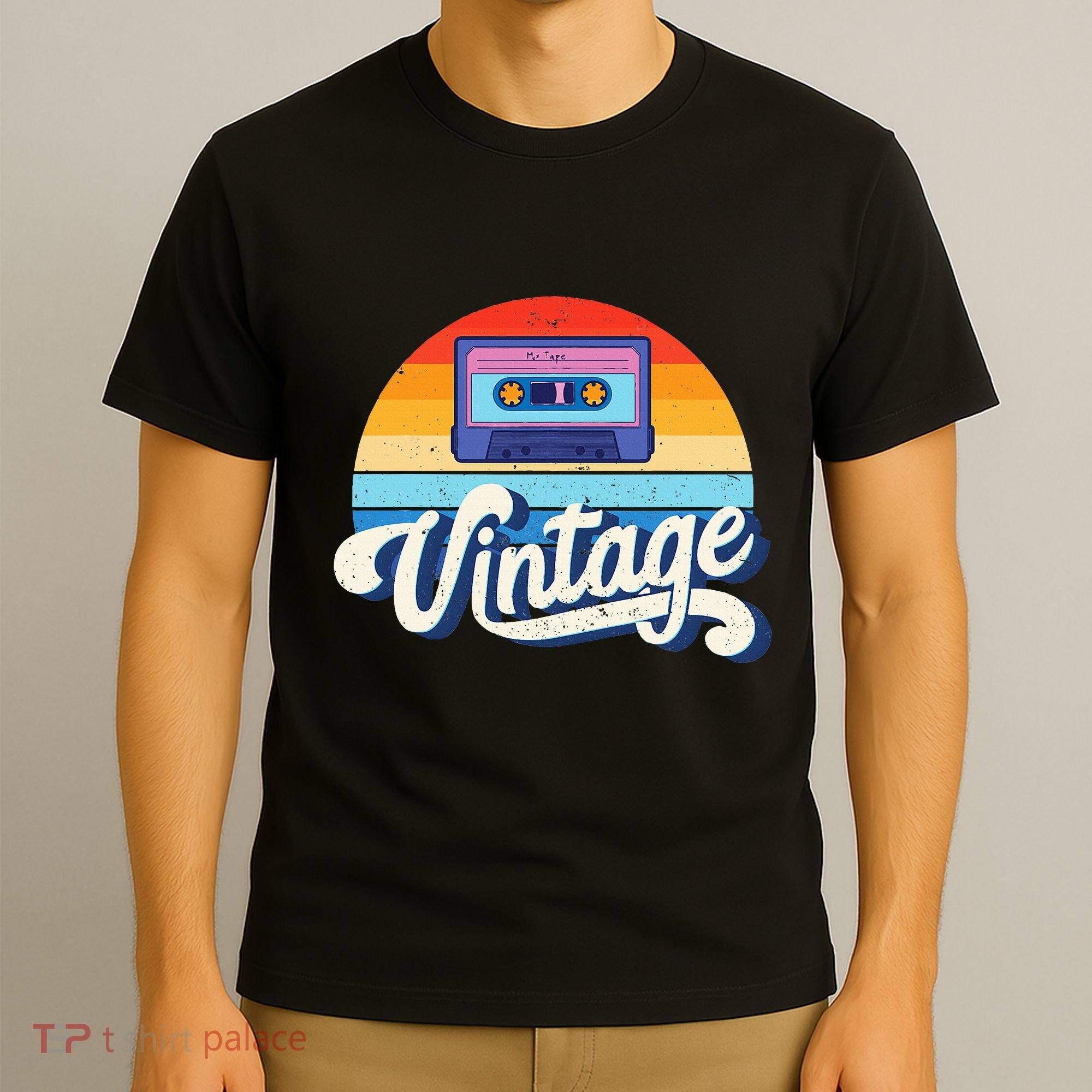 Cassette Mixtape 80s Music Retro Mixed Tape T-Shirt