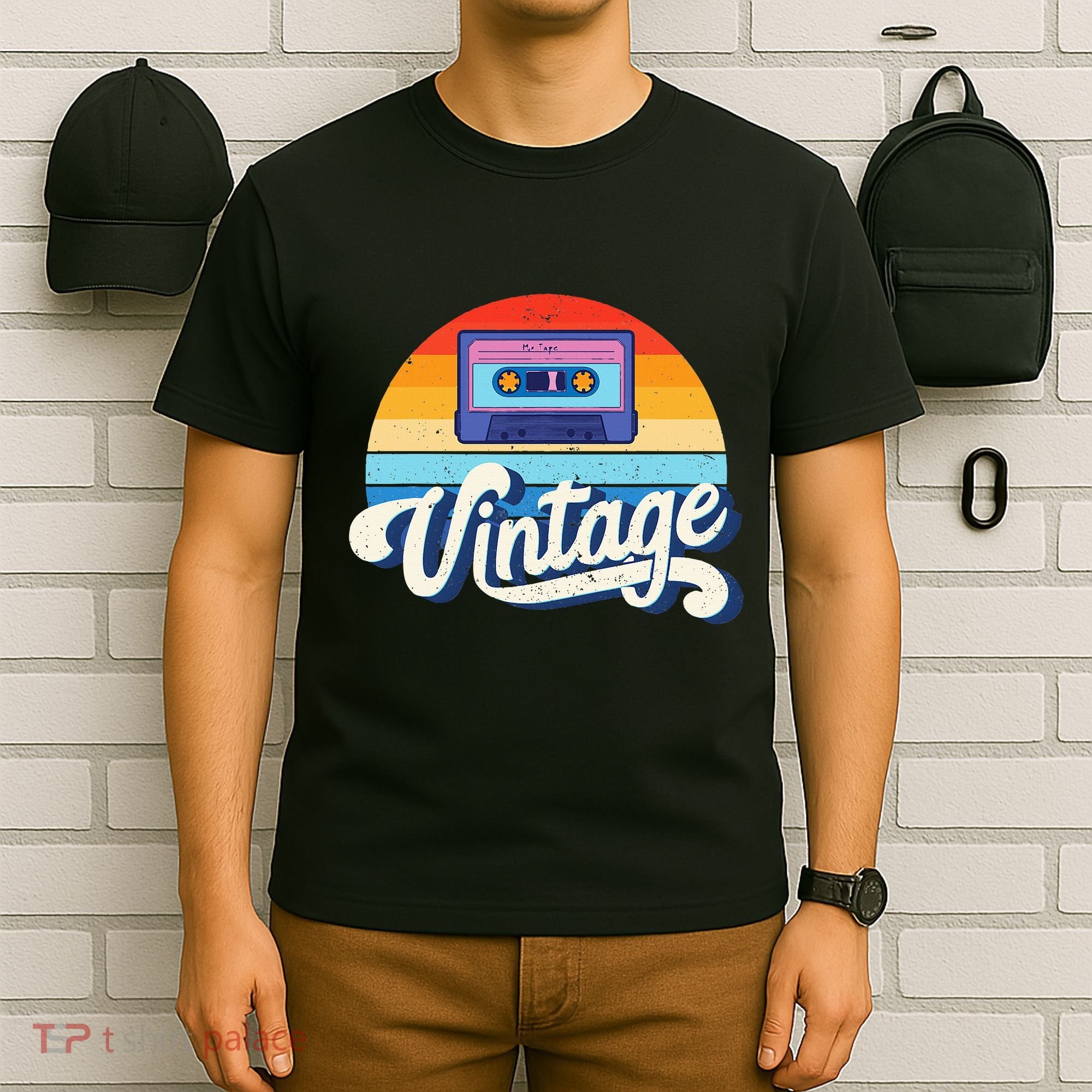 Cassette Mixtape 80s Music Retro Mixed Tape T-Shirt
