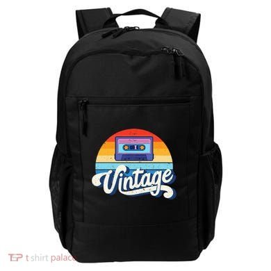 Cassette Mixtape 80s Music Retro Mixed Tape Backpack