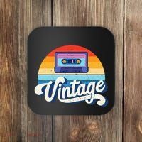 Cassette Mixtape 80s Music Retro Mixed Tape Coaster thumb 0