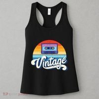Cassette Mixtape 80s Music Retro Mixed Tape Women's Tank Top thumb 3