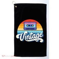 Cassette Mixtape 80s Music Retro Mixed Tape Golf Towel thumb 0