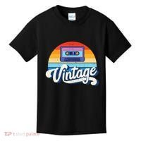 Cassette Mixtape 80s Music Retro Mixed Tape Kids T-Shirt thumb 0