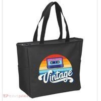 Cassette Mixtape 80s Music Retro Mixed Tape Tote Bag thumb 2