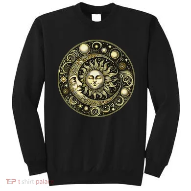 Celestial Moon And Sun Sweatshirt
