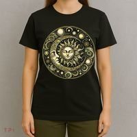 Celestial Moon And Sun T-Shirt thumb 4