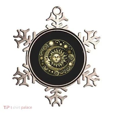 Celestial Moon And Sun Ornament