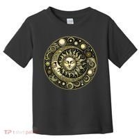 Celestial Moon And Sun Toddler T-Shirt thumb 0