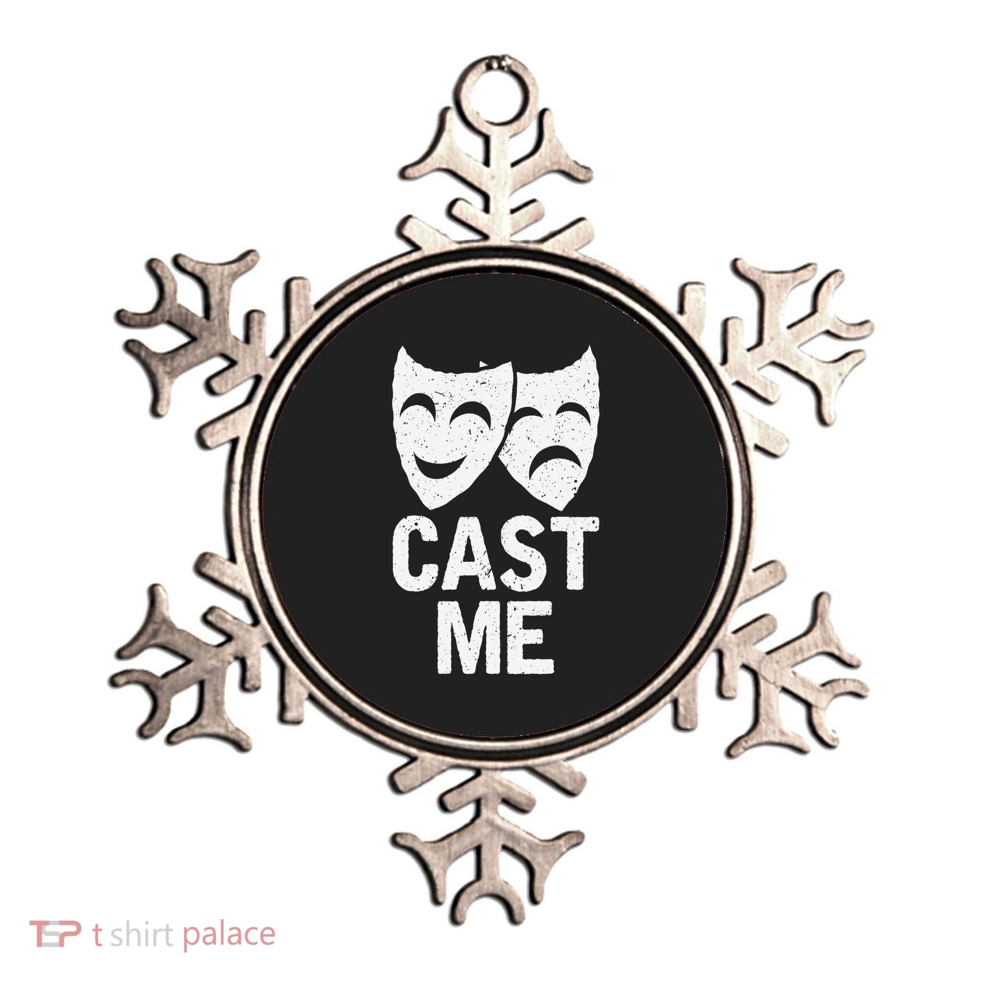 Cast Me Actor Actress Musicals Theater Broadway Novelty Ornament