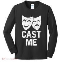 Cast Me Actor Actress Musicals Theater Broadway Novelty Kids Long Sleeve Shirt thumb 0