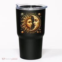 Celestial Moon And Sun Astrology Tumbler thumb 0