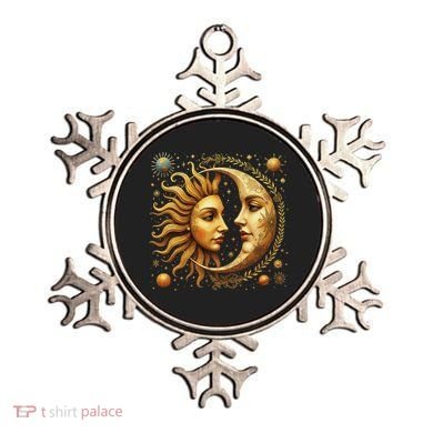 Celestial Moon And Sun Astrology Ornament
