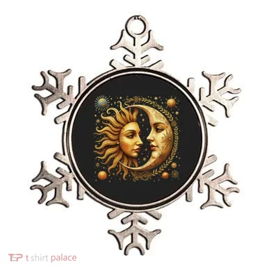 Celestial Moon And Sun Astrology Ornament