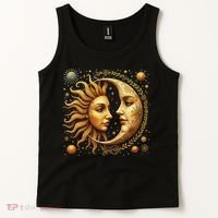 Celestial Moon And Sun Astrology Tank Top thumb 2
