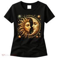 Celestial Moon And Sun Astrology Women's T-Shirt thumb 0